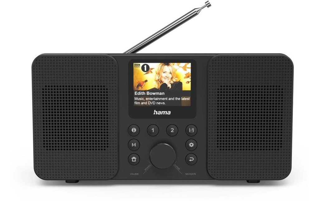 Hama Radio numérique DIR10 Noir
