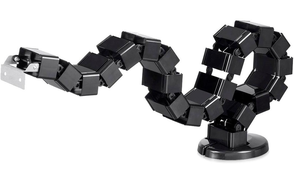ICY BOX Rail de câblage IB-MSA104-CM , Noir