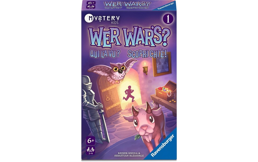 Ravensburger Jeu de réflexion Qui était Mystery Kids 1 : Dans le château