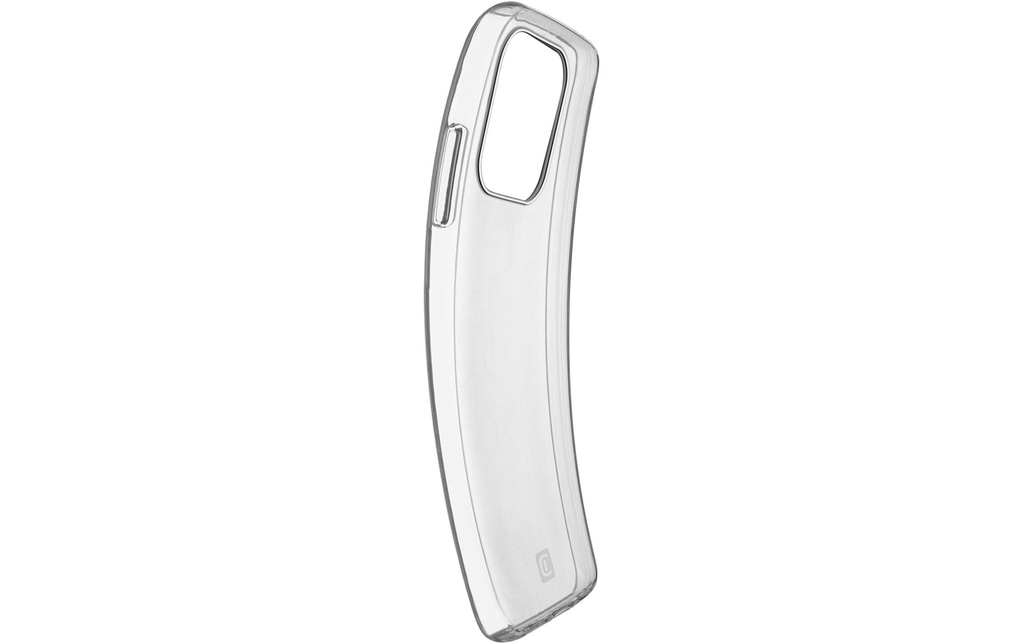Cellular Line Coque arrière Rubber Case Fine iPhone 15 Pro Transparent