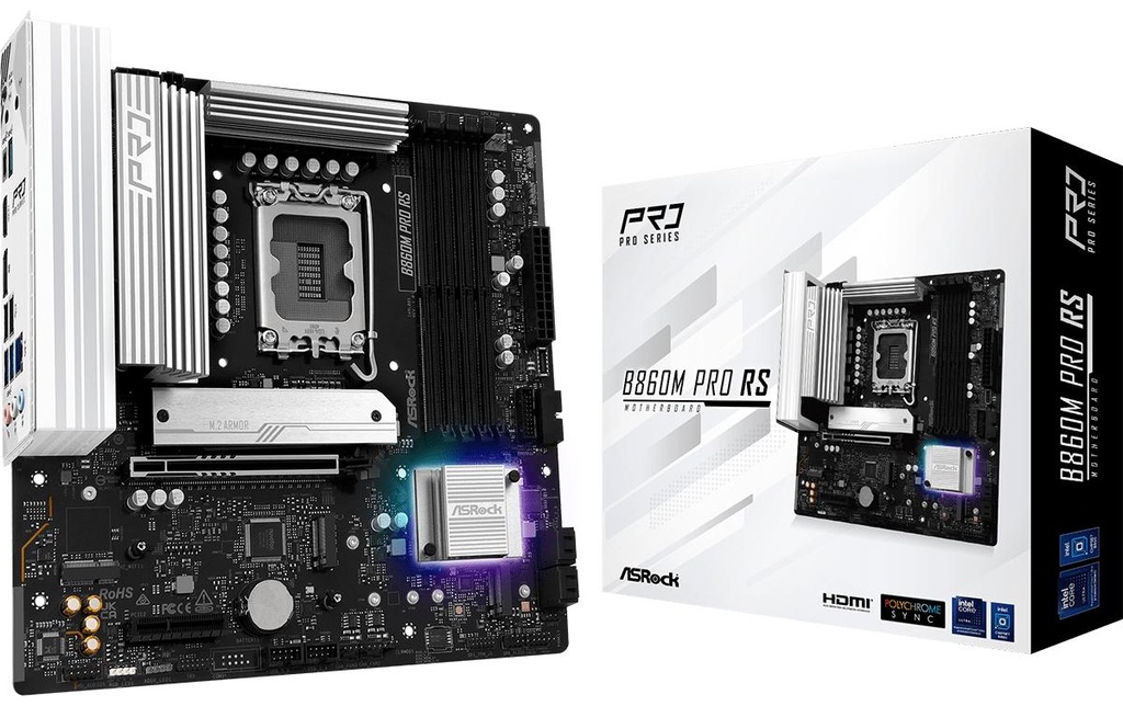 ASRock Carte mère B860M Pro RS