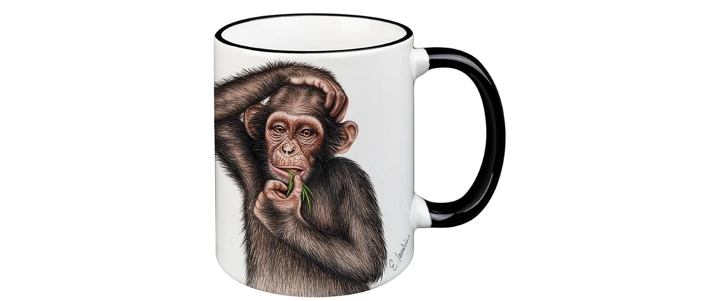 creanorm Tasse singe 330 ml, 1 Pièce/s, Blanc