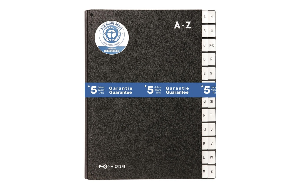 PAGNA Class.comp. A-Z noir