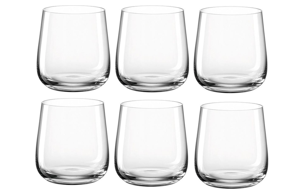 LEONARDO Verre à whisky Brunelli 400 ml, 6 Pièce/s, Transparent