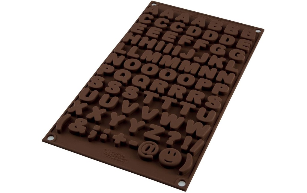 Silikomart Moule pour pralines Lettres