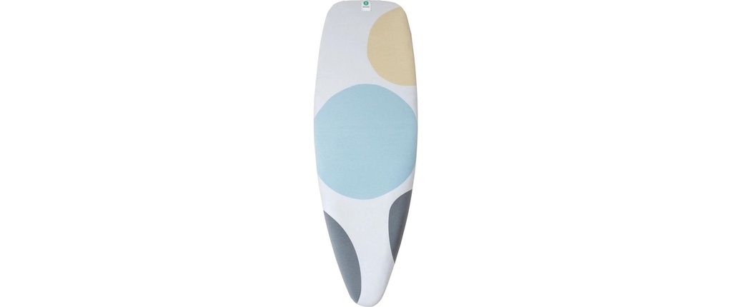 Brabantia Housse de planche à repasser D 135 x 45 cm, Beige/Gris
