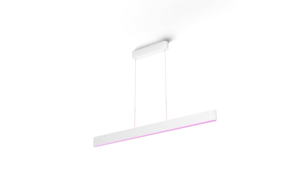 Philips Hue White & Col. Amb. suspension Ensis blanc 4750 lm
