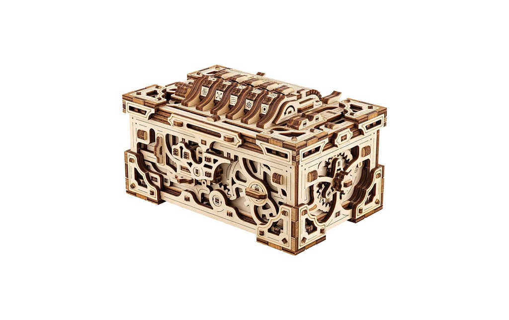 WoodTrick Kits de montage Coffre Enigma