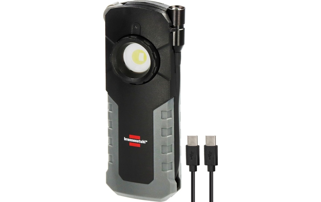 Brennenstuhl Lampe de poche HL 1000 ACW Batterie Li-Ion, 1000 lm+380 lm, IP54