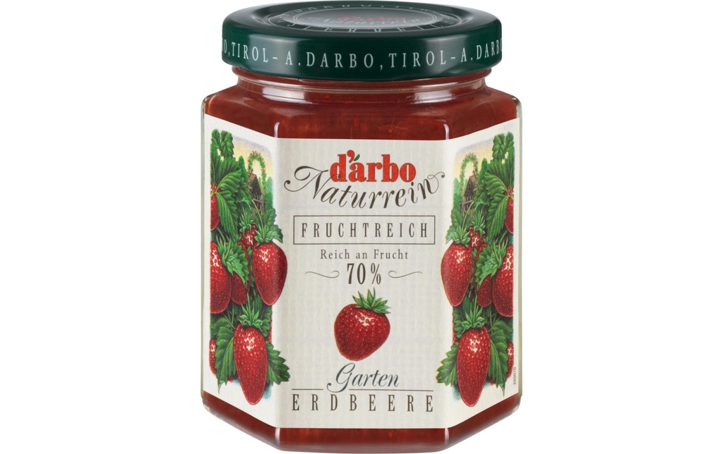 D'arbo Pâte à tartiner à la fraise 200 g