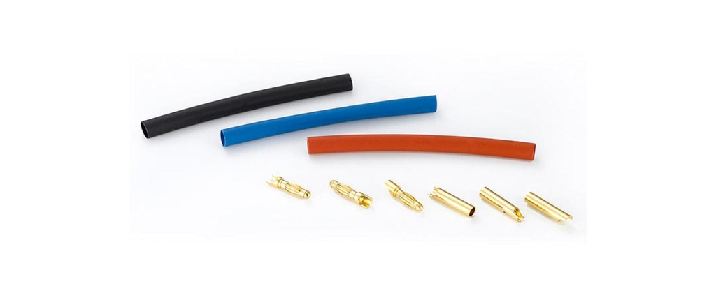 Hobbywing Connecteur 4 mm d'or 3 paires