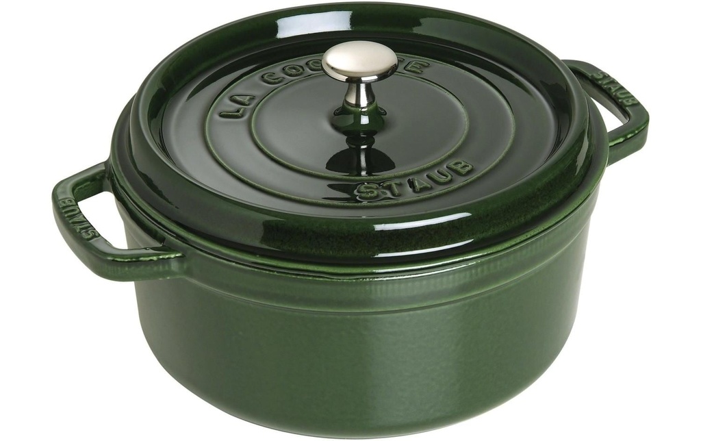 Staub Rôtisseur Cocotte 24 cm, Vert, 3.8 l
