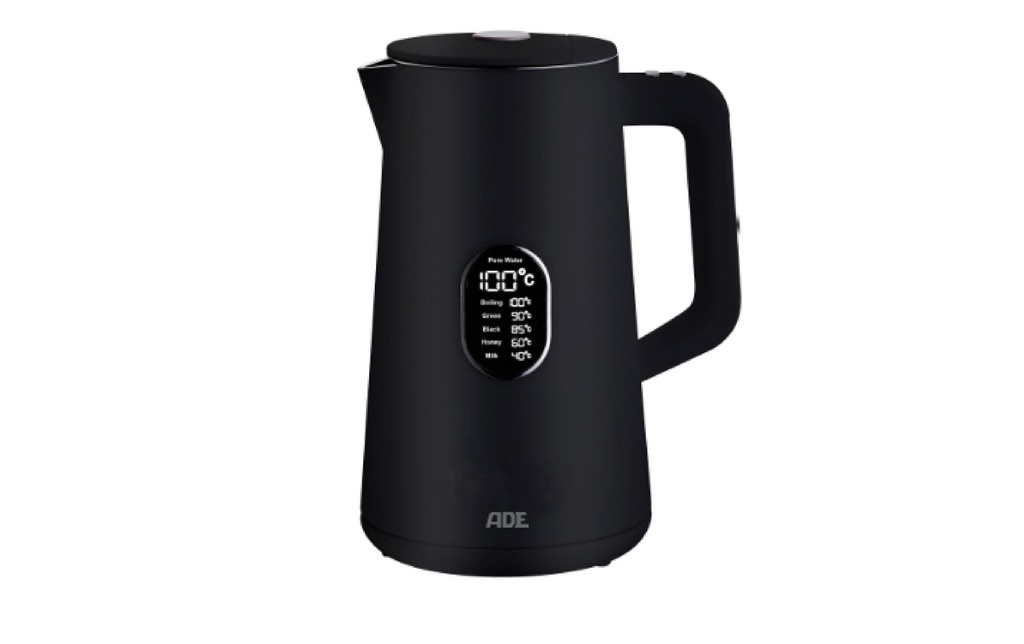 ADE Bouilloire KG2100-2 1.5 l, Noir