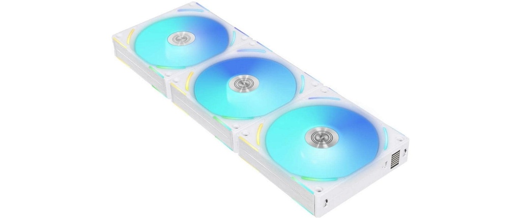 Lian Li Ventilateur PC Uni Fan AL 120 mm V2 Pack de 3, contrôleur inclus