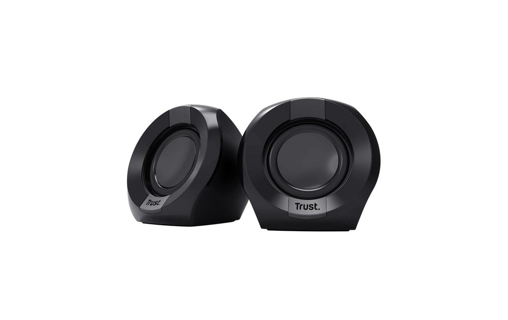 Trust Haut-parleurs de PC Set Polo 2.0 Kit d'enceintes 2.0 Noir