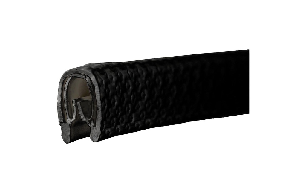Elbro Profilé de protection des bords, 1 m, noir