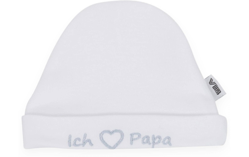 Very Important Baby Casquette Je Cœur Papa Blanc