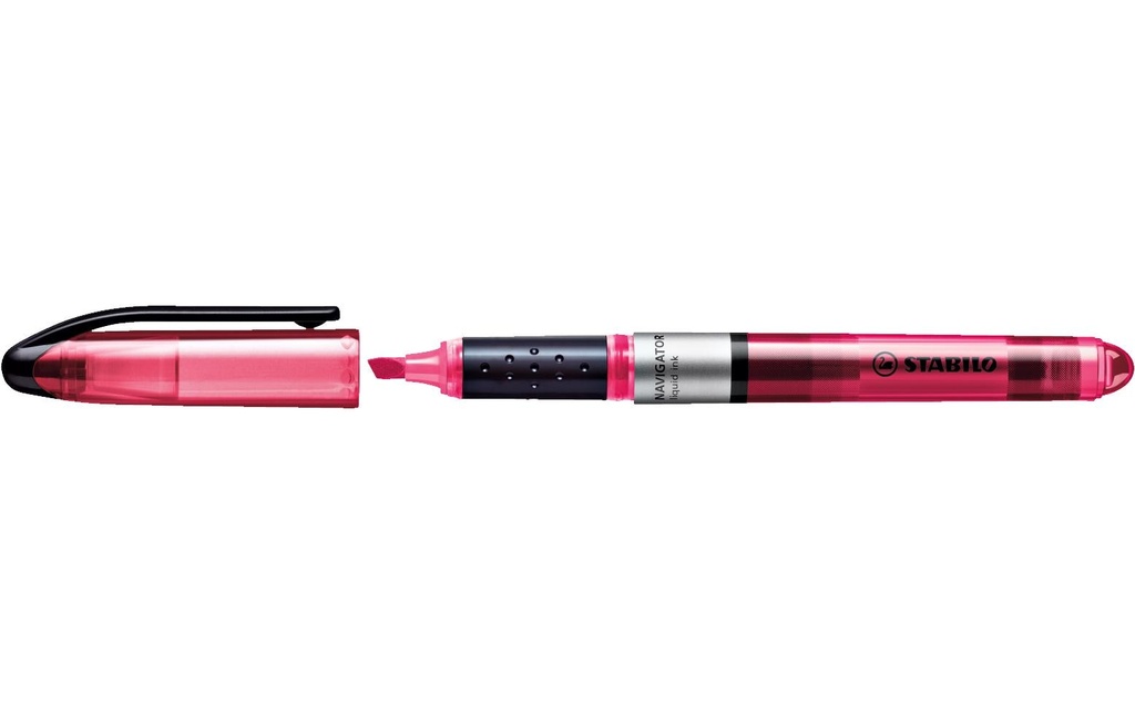 STABILO Surligneur Navigator Rose, 10 pièces