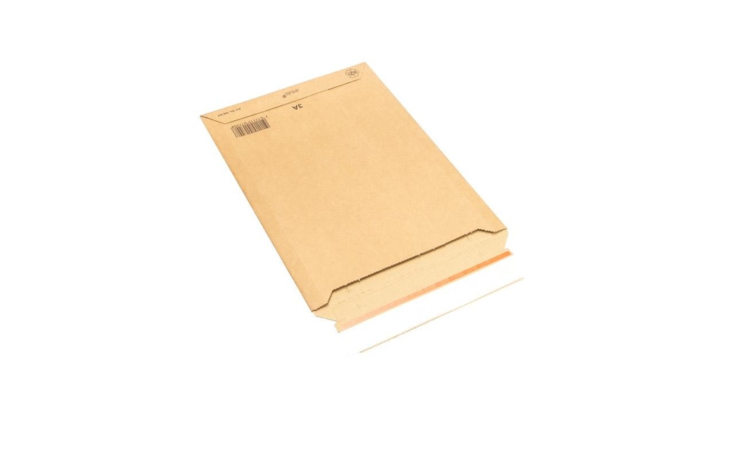 Antalis Enveloppe Microwell B4 1 pièce, Brun