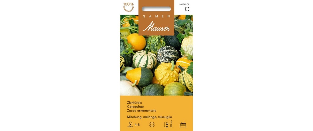 Samen Mauser Semence Mélange décoratif de citrouilles
