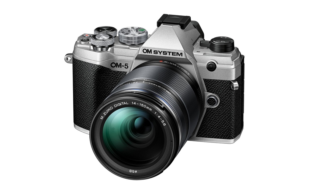 OM-System Appareil photo OM-5 M.Zuiko ED 14-150 mm F/4-5.6 II Argenté