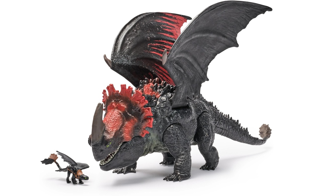 Spinmaster Set de figurines de jeu Mort Rouge & Krokmou Lot de 2