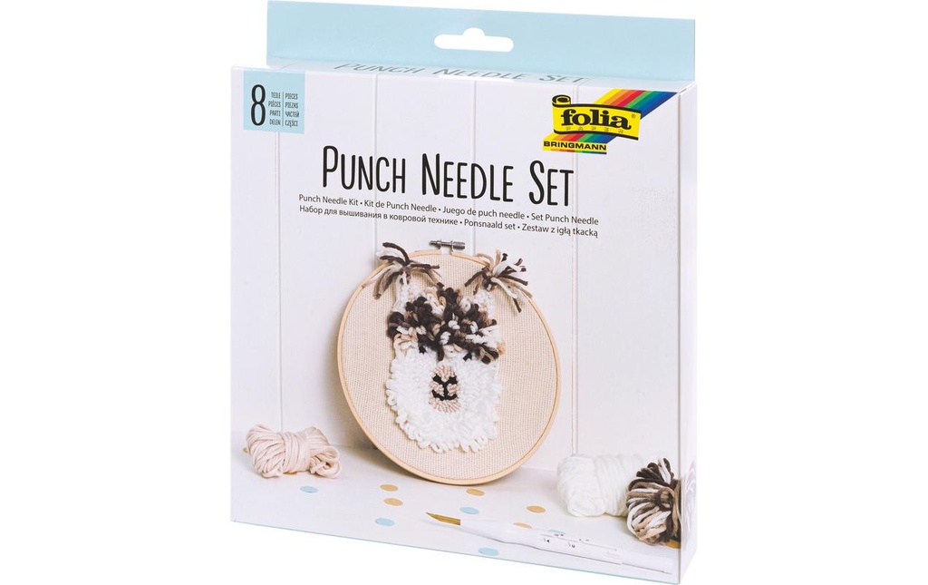 FOLIA Punch Needle set à 8pcs (8 pces)
