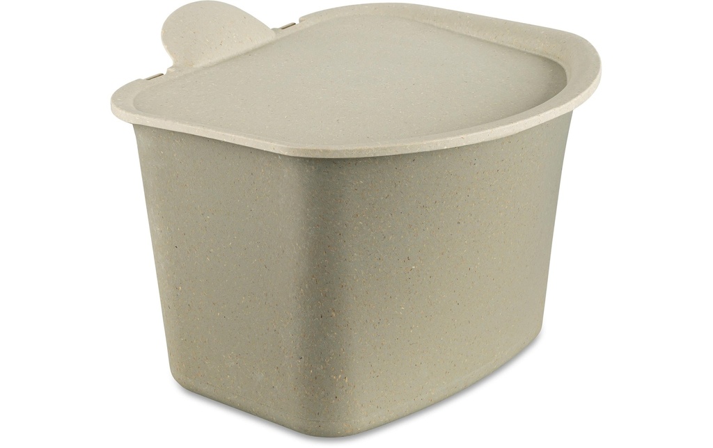 Koziol Seau à compost Bibo 3 l, Sabler/Jaune