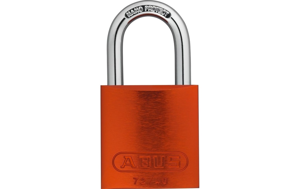 Abus Cadenas 72/40 Orange Aluminium