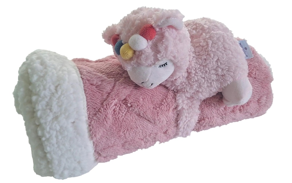 Warmies Combo Lama Warmies & couverture douillette