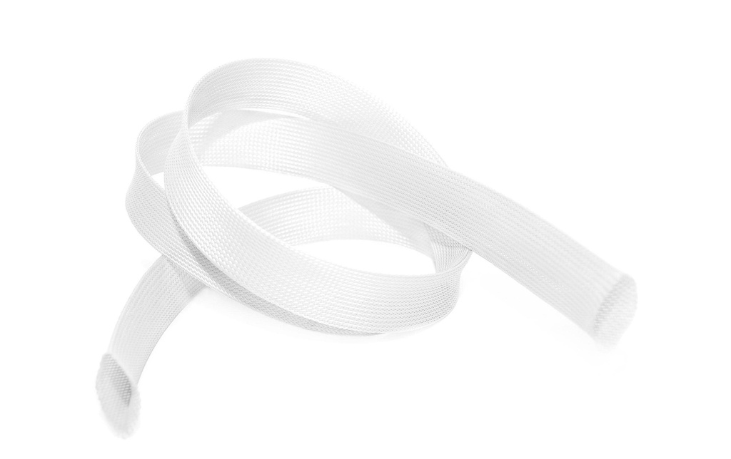 Audioraq Gaine de câble 2469 fermé  20 mm 50m blanc
