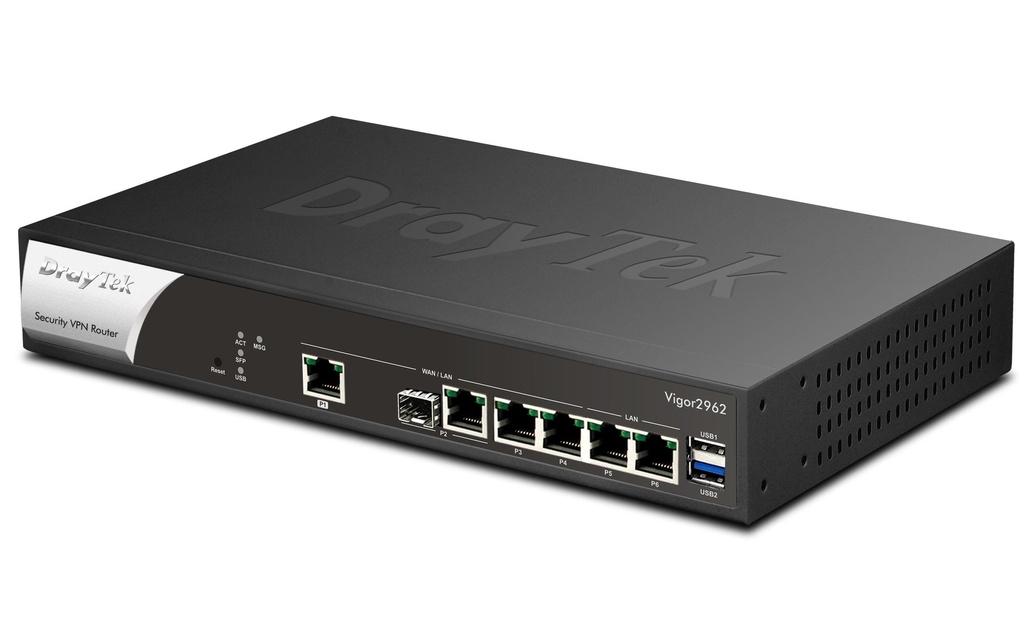 DrayTek Routeur VPN Vigor 2962 avec 200xVPN
