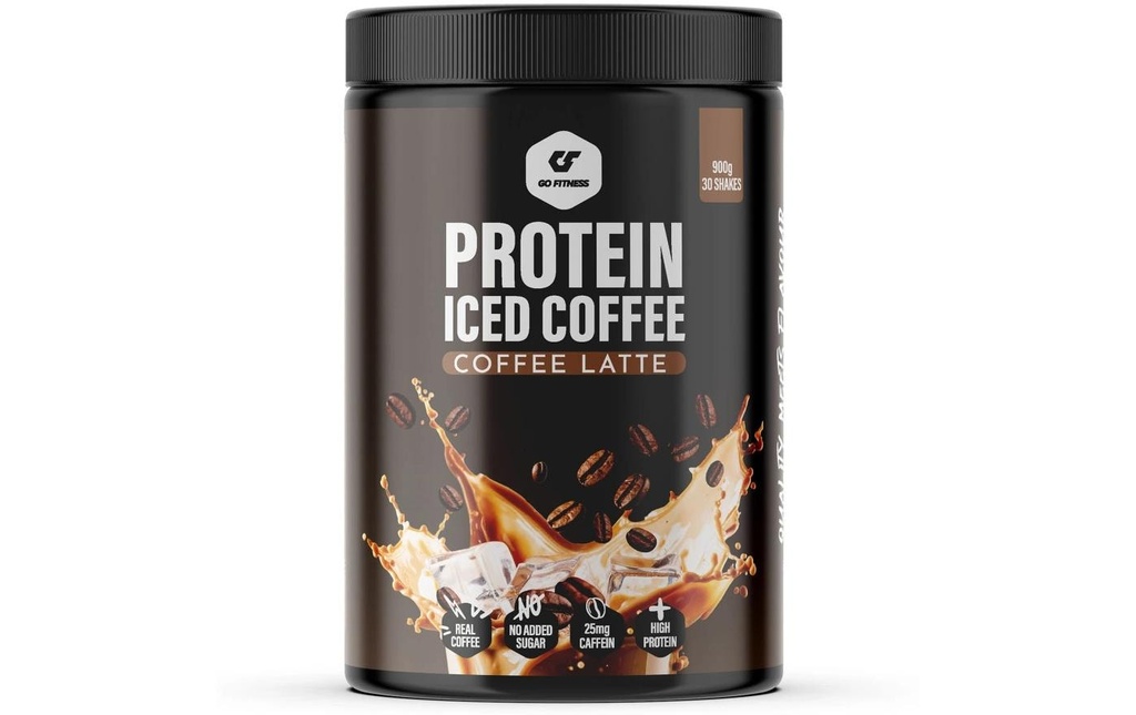 Go Fitness Poudre Café glacé aux protéines Café 900 g