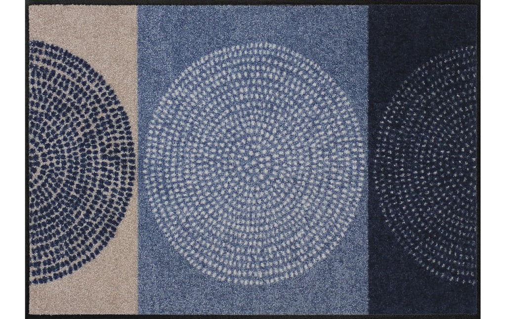 Salonlöwe Tapis de sol Nestor Denim 50 cm x 75 cm