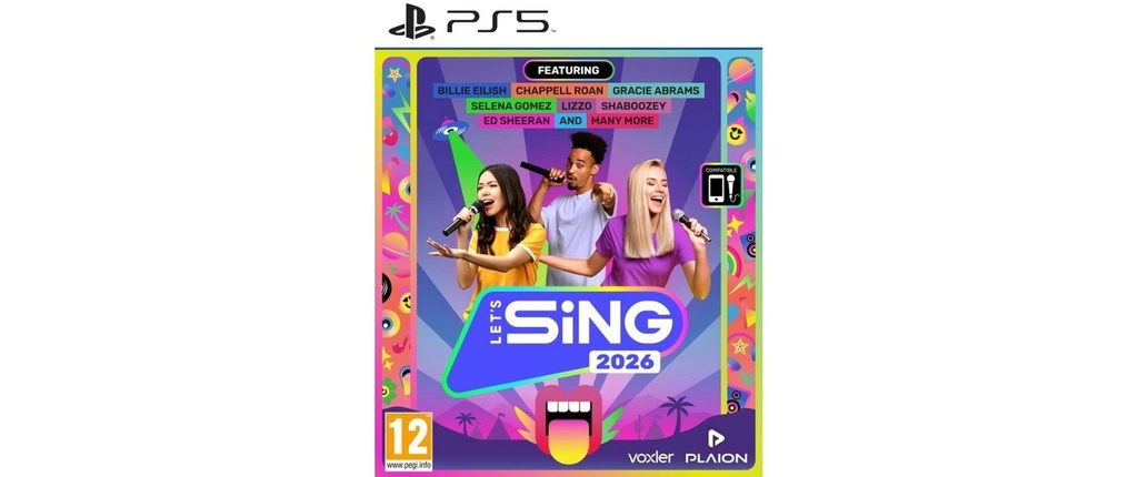 GAME Let's Sing 2026 pour PS5 International Version