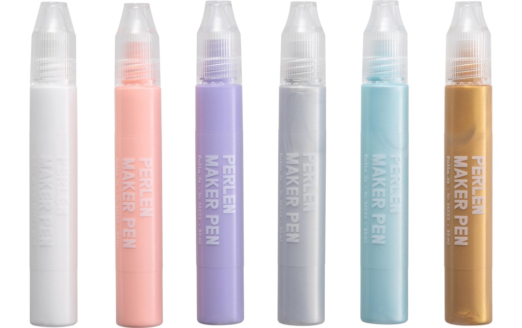 FOLIA Set de crayons perlés 6pces. (6 pces)