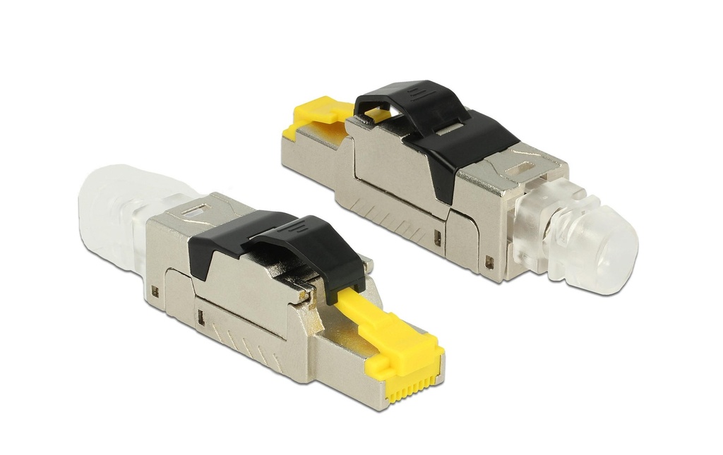 Delock Connecteur RJ45 Cat.6A 10Gbps Montage sur site, 1 pièce