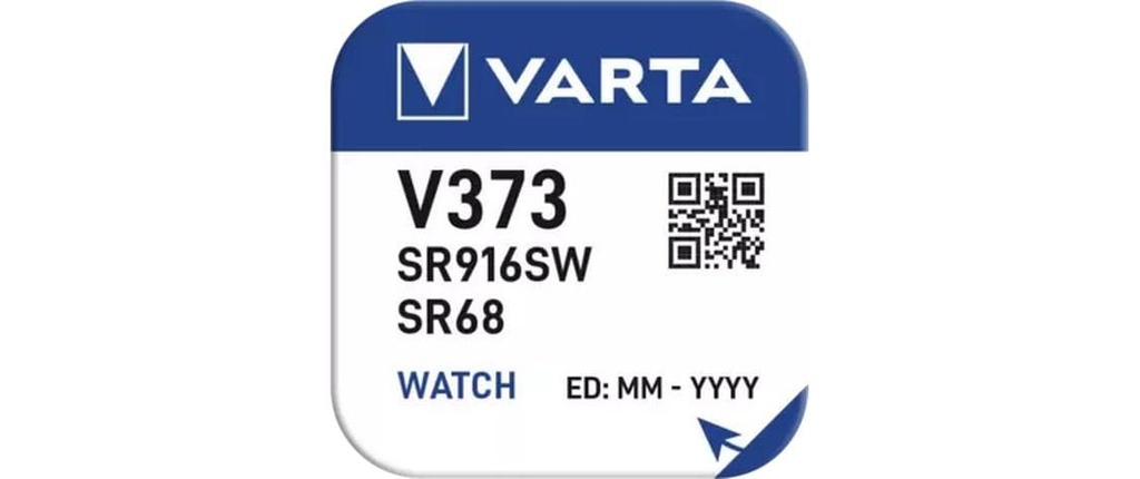 Varta Pile bouton V373 , 10 Pièce/s