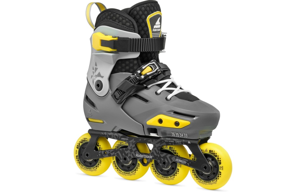 ROLLERBLADE Rollers en ligne Apex Anthracite/jaune, 33-36
