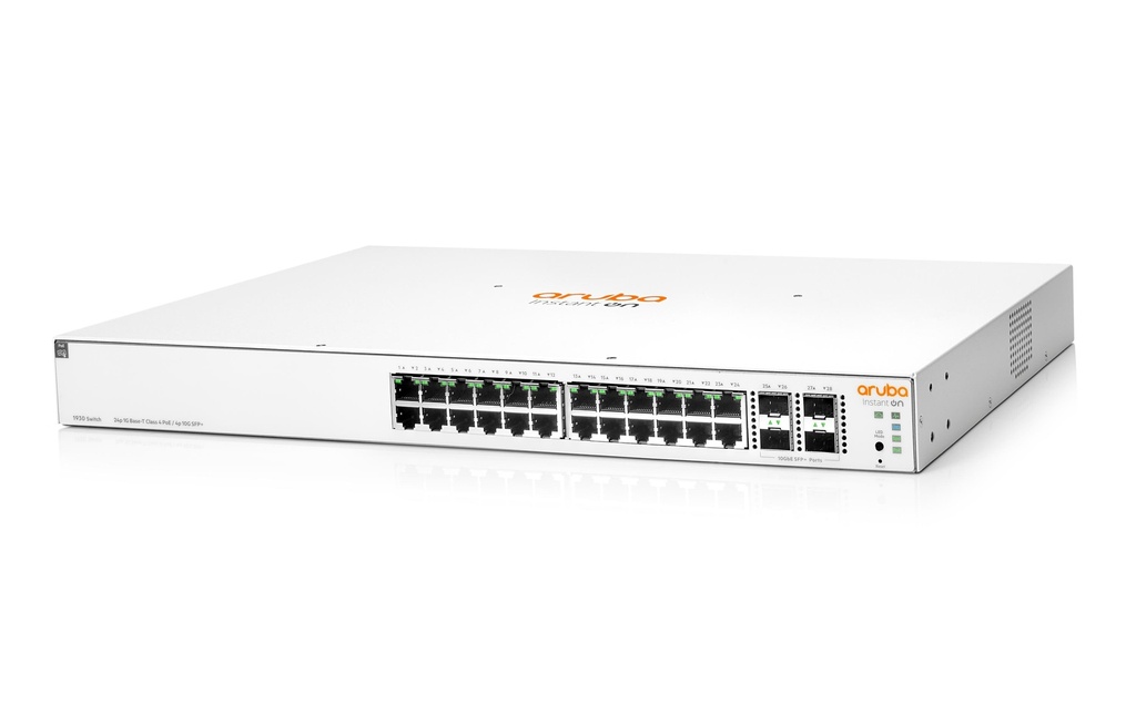 HPE Aruba Networking PoE+ Switch Aruba Instant On 1930-24G PoE+ 195W 24 Port