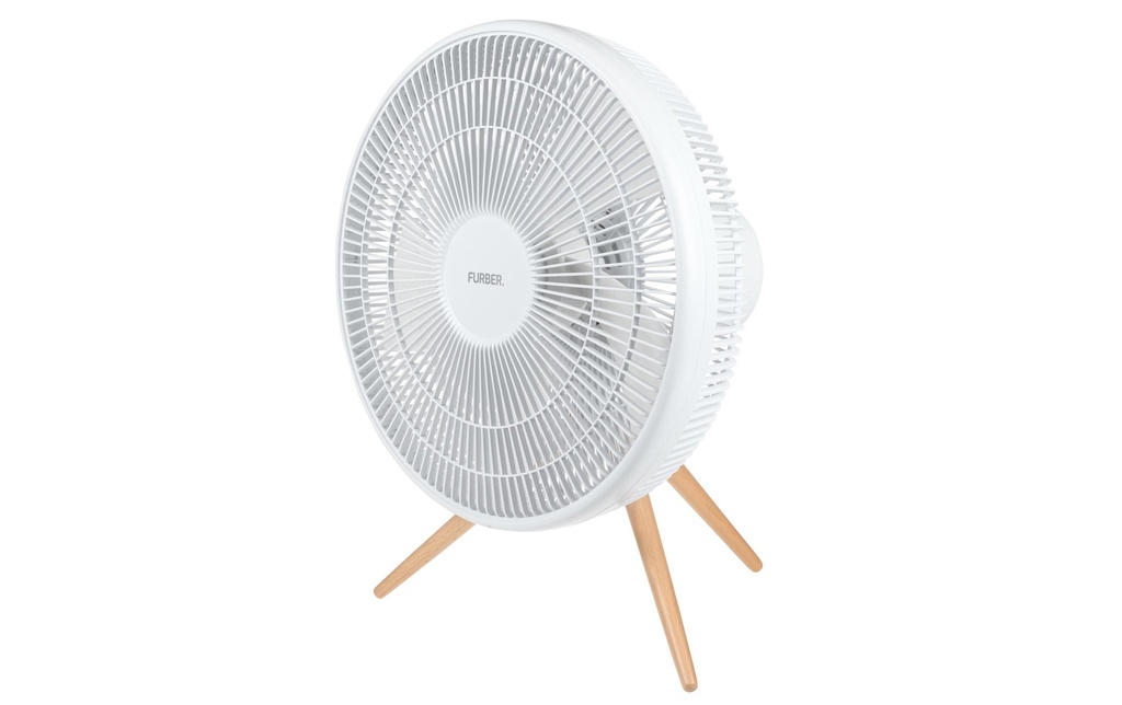 FURBER Ventilateur au sol Vayu-Terra Blanc