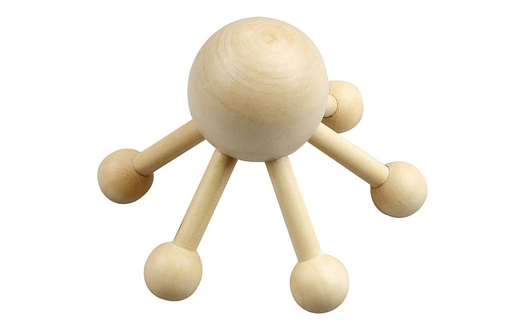 Creativ Company Article en bois 13 cm Araignée de massage