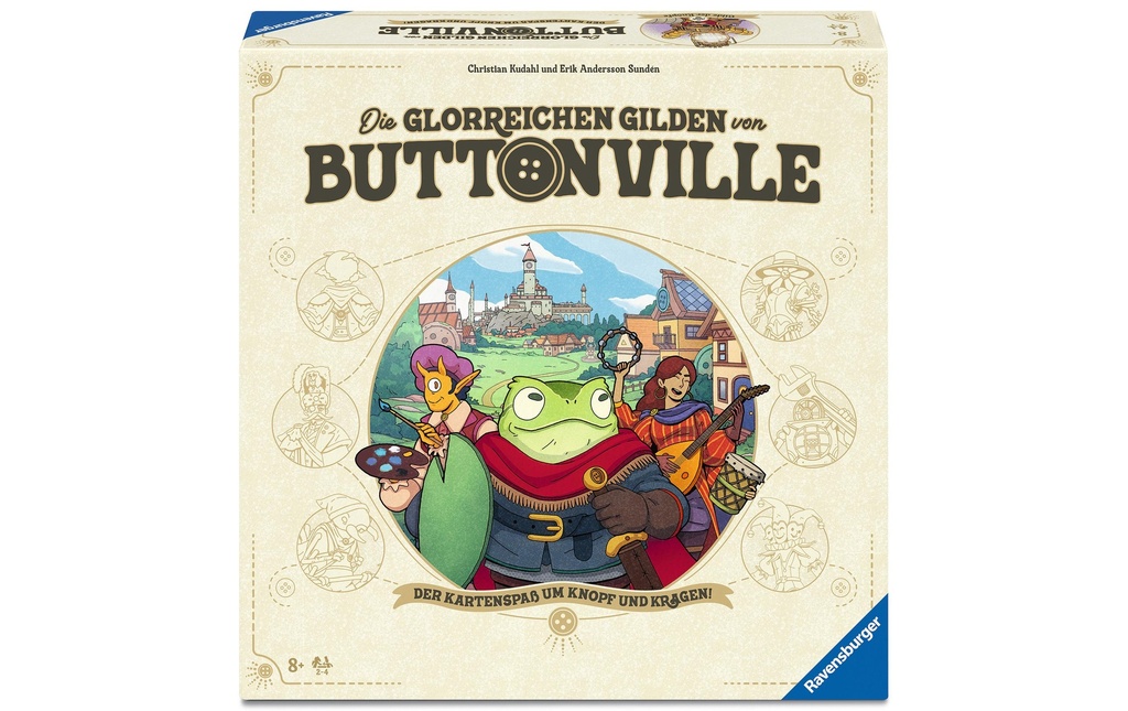 Ravensburger Jeux pour la famille Die glorreichen Gilden von Buttonville -DE-