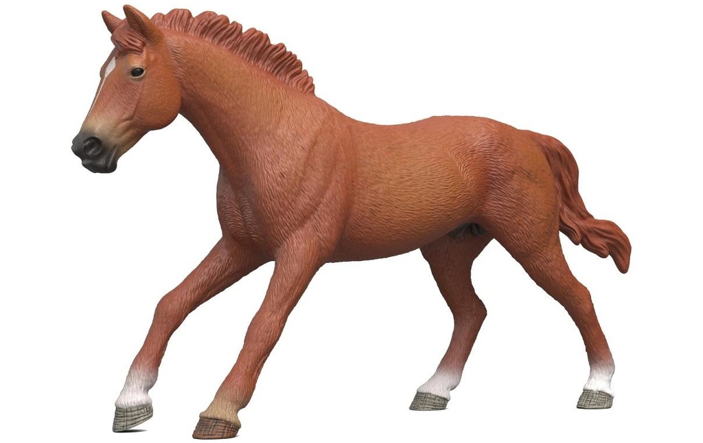Schleich Figurine de jeu Pur-sang anglais Étalon