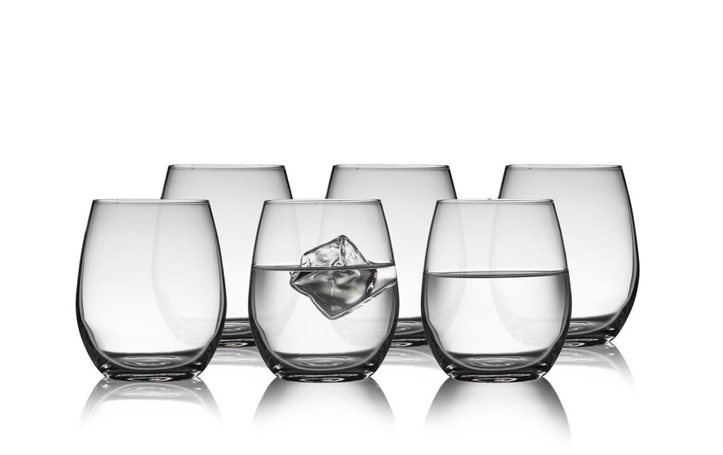 Lyngby Verre Juvel 6 pièces, 39 cl