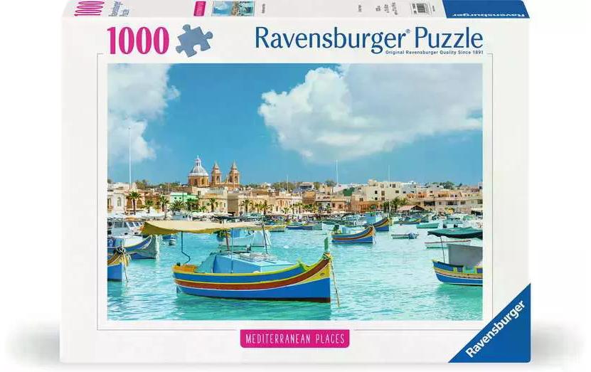 Ravensburger Puzzle Méditerranée Malte 1000 pièces