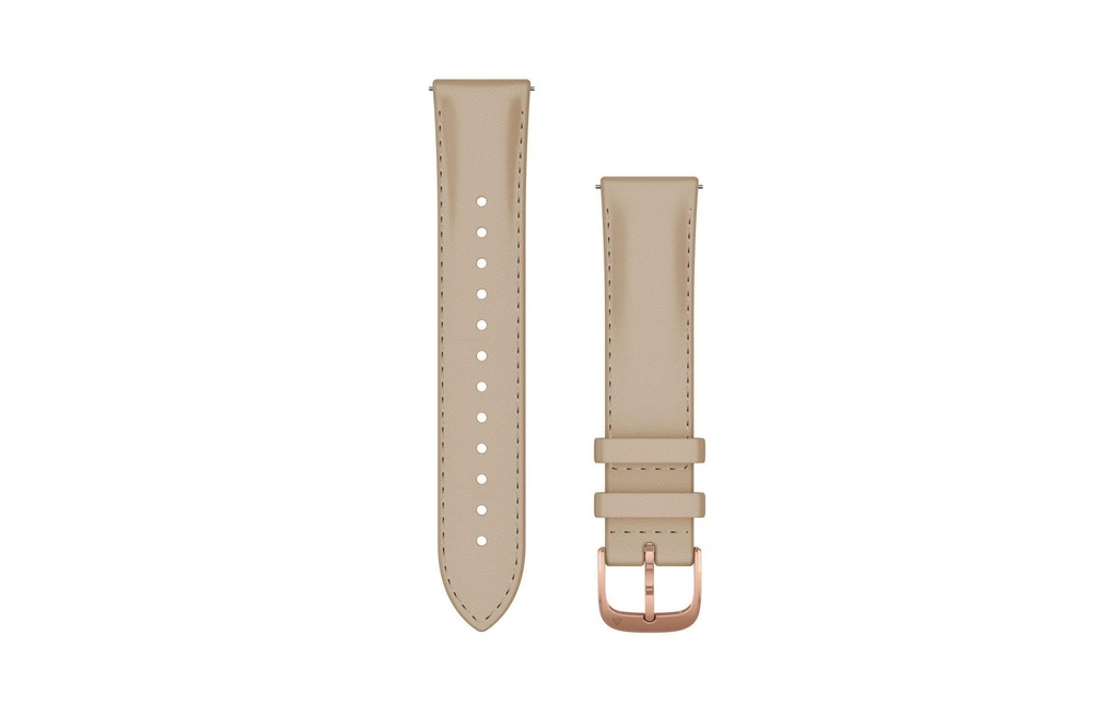 GARMIN Bracelets à dégagement rapide 20 mm, Leder