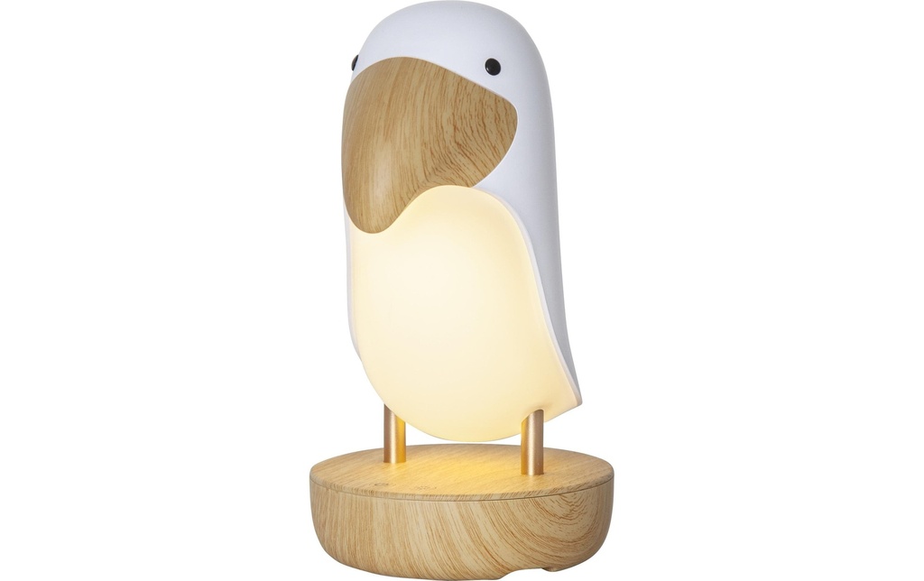 Star Trading Veilleuse LED Functional Toucan, Blanc chaud, 2.4 W