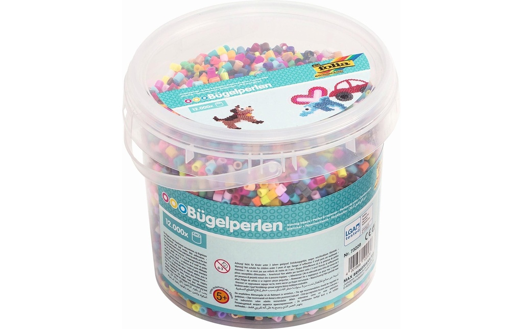 FOLIA Perles à repasser Midi Super P (12000 pces)