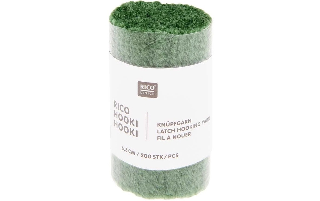 Rico Design Fil à nouer Hooki Vert